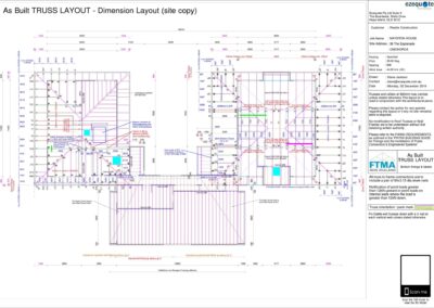 Floor & Truss | House #1 Plans